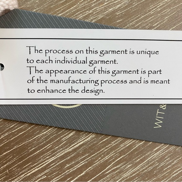 Wit & Wisdom Lightweight NWT Women Blue Tan Tie-dye Pullover Sweater 100%Cotton - Picture 14 of 16